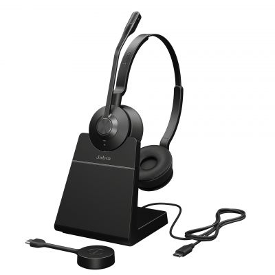 JABRA Engage 55, Ster. USB-C, UC, Stand, EM/AP