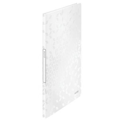 Display Book Leitz WOW PP 20 pockets white