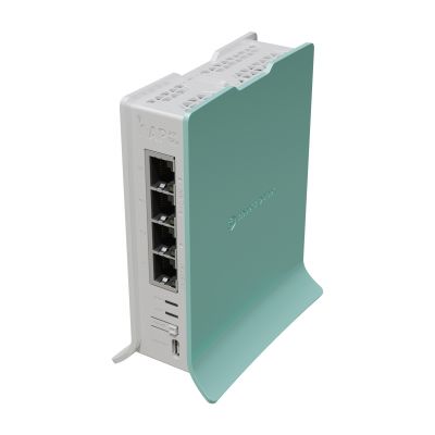 MikroTik hAP ax lite Router | hAP ax lite Router | L41G-2axD | 802.11ax | 574 Mbit/s | Mbit/s | Ethernet LAN (RJ-45) ports 4 | Mesh Support No | MU-MiMO No | No mobile broadband | Antenna type Intern