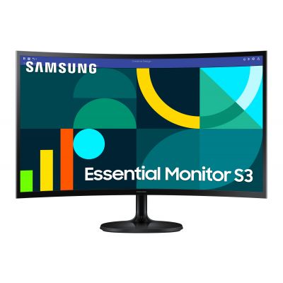 Monitor SAMSUNG S27D360GAU 27" Curved FullHD@100Hz VA 16:9 250cd/m² 3000:1 4ms  VGA, HDMI must