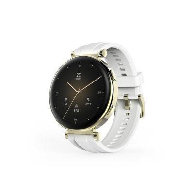 Nutikell Hama “7000” Smart Watch, GPS, AMOLED 1.32", Phone Function, Waterproof, Round Gold