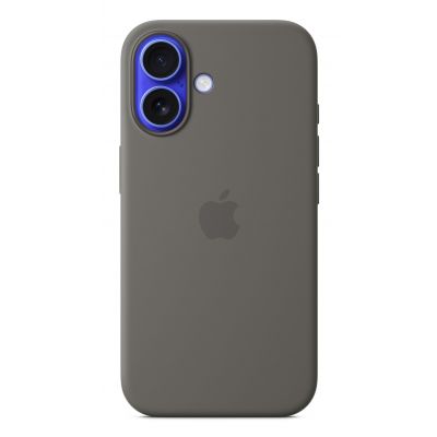 Apple Case with MagSafe | Apple | iPhone 16 | Silicone | Stone Gray