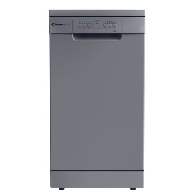 Candy Dishwasher | CDPH 2L1049S | Free standing | Width 45 cm | Number of place settings 10 | Number of programs 5 | Energy efficiency class E | Silver