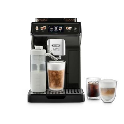 Delonghi Coffee Maker | ECAM450.65.G Eletta Explore | Pump pressure 19 bar | Built-in milk frother | Automatic | 1450 W | Grey