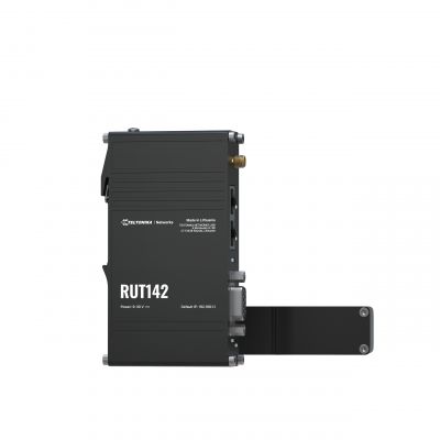Ethernet Router with RS232 (RUT142000000) | RUT142 | 802.11n | 10/100 Mbit/s | Ethernet LAN (RJ-45) ports 1 | Mesh Support No | MU-MiMO No | No mobile broadband
