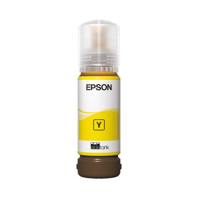 Tint Epson 108 Yellow 70ml kollane 7200lk (2100 10x15 fotot) EcoTank L8050 L18050