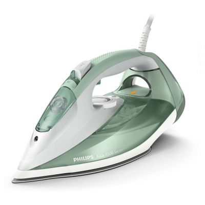 Philips DST7012/70 HV | Steam Iron | 2600 W | Water tank capacity 300 ml | Continuous steam 45 g/min | Steam boost performance 220 g/min | Desert Green/Gray