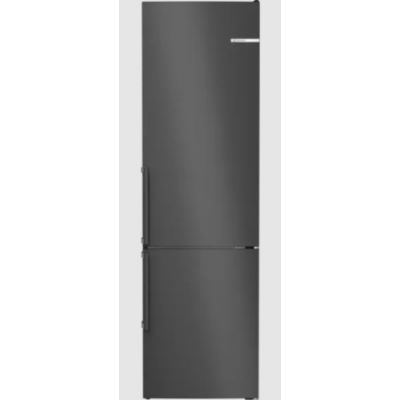 Bosch | Refrigerator | KGN39OXBT | Energy efficiency class B | Free standing | Combi | Height 203 cm | No Frost system | Fridge net capacity 260 L | Freezer net capacity 103 L | Display | 35 dB | Bla