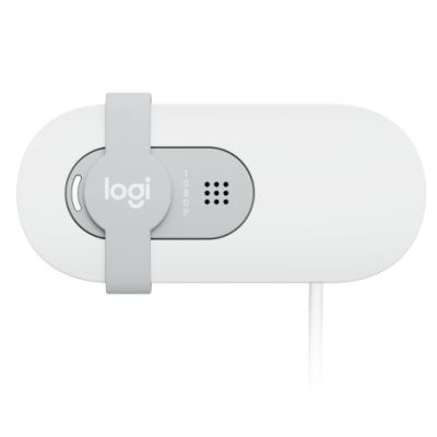 Logitech Brio 100 Full HD Webcam, 2 MP, FHD 1080p, 58, USB, Off-White