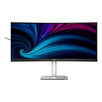 Philips Curved Business WQHD monitor with USB-C, 34, 300 cd/m2, HDMI 2.0 x 2, DisplayPort 1.4 x 1, USB-C x 1