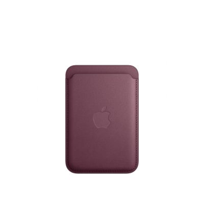 Apple iPhone FineWoven Wallet with MagSafe - Mulberry | Apple | iPhone FineWoven Wallet with MagSafe | Wallet with MagSafe | Apple | Apple iPhone 12, 12 mini, 12 Pro, 12 Pro Max, 13, 13 mini, 13 Pro,