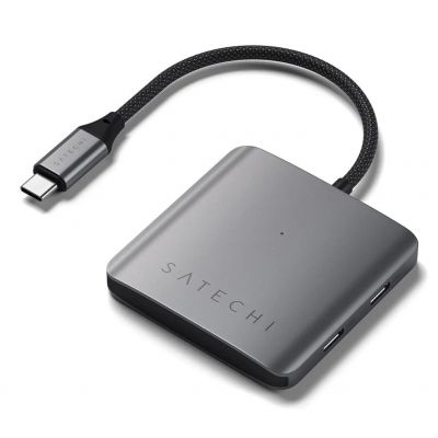 SATECHI 4-Port USB-C Hub with PD