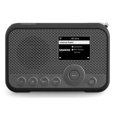 Sangean WFR-39 grau/schwarz