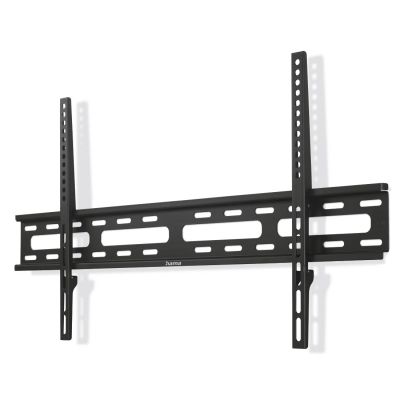 Hama TV Wall Bracket, Rigid, 229 cm (90") to 60 kg, Wall Spacing 2.5 cm