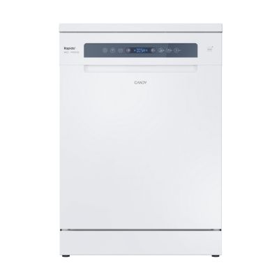 Candy Dishwasher | CF 3C7F0W | Free standing | Width 60 cm | Number of place settings 13 | Number of programs 8 | Energy efficiency class C | Display | White