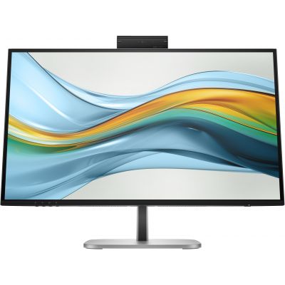 HP 527pm Series 5 Pro QHD Conferencing Monitor - 27" 2560x1440 QHD 350-nit 100Hz AG, IPS, USB-C(100W/15W)/HDMI/DP Daisy-Chain, 3x USB-A, speakers, webcam, RJ-45 LAN, height adjust/tilt/swivel/pivot,