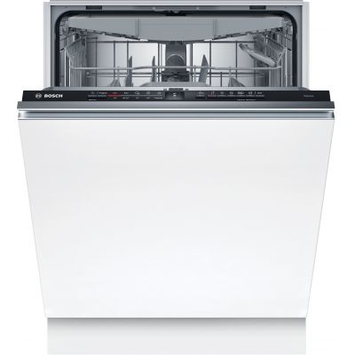Dishwasher | SMV2HVX02E | Built-in | Width 59.8 cm | Number of place settings 14 | Number of programs 5 | Energy efficiency class D | Display | AquaStop function | Black
