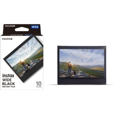 Fujifilm Instax Wide 1x10 Black Frame
