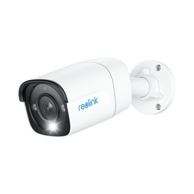 Reolink | Smart Ultra HD PoE Camera with Person/Vehicle Detection and Two-Way Audio | P340 | Bullet | 12 MP | 4mm/F1.6 | H.265 | Micro SD, Max. 256GB