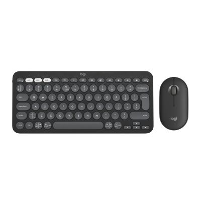 Logitech Mouse and keyboard set 920-012239 / Pebble 2 Combo Black