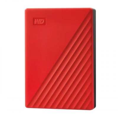 HDD External WD My Passport (6TB, USB 3.2) Red
