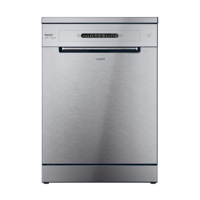 Candy Dishwasher | CF 3C7L0X | Free standing | Width 60 cm | Number of place settings 13 | Number of programs 5 | Energy efficiency class C | Stainless steel