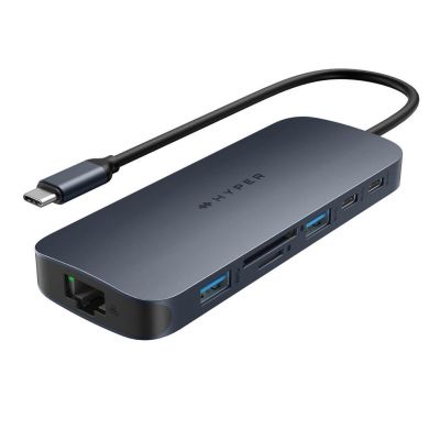 Hyper | HyperDrive Next 11 Port USB-C Hub | HD4006GL | Ethernet LAN (RJ-45) ports 1 | HDMI ports quantity 2 x 4K 60Hz