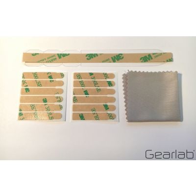 Privacy Filter Mounting Kit (Strips, Hangtaps and Cleaning Cloth Included)