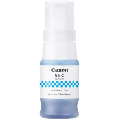 Tint Canon GI-55Cyan 4500lk 40ml - MAXIFY GX1050, GX2050
