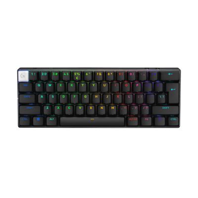 LOGITECH G PRO X 60 LIGHTSPEED Wireless Gaming Keyboard (Tactile) - BLACK - US INT'L - 2.4GHZ/BT - EMEA28-935 - TACTILE SWITCH