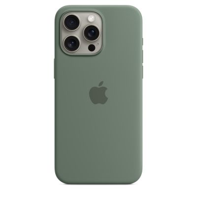 iPhone 15 Pro Max Silicone Case with MagSafe - Cypress