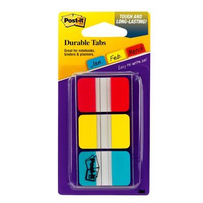 POST-IT bookmark 686RYB strong, 3-color red-blue