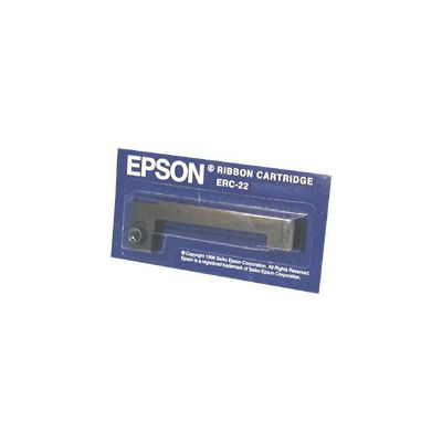 Ribbon Epson ERC22Black black M160 / M180 / M181 / M190, HX150 Ref.9 / 124 orig (replaces ERC22P)