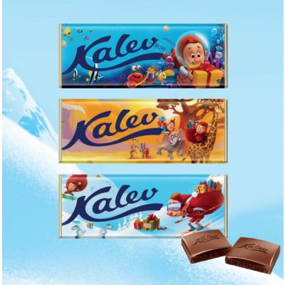 Sussišokolaad Jõulud 20g, Kalev