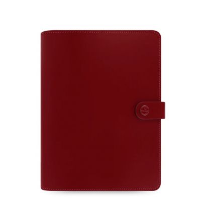 Filofax - The Original A5 Leather Organiser Pillarbox Red