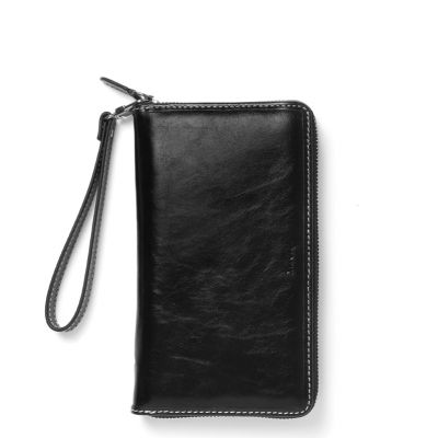 Filofax - Malden Personal Compact Zip Black, lukuga