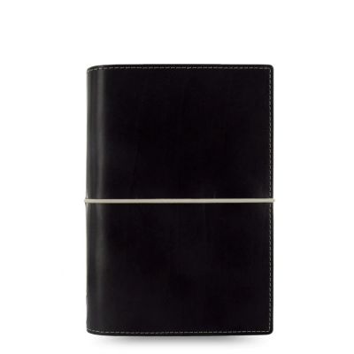 Filofax - Domino Personal Organiser Black