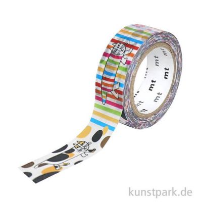 Paper tape for decoration Washi tape mt Lisa larson 15mmx7m mikey pattern