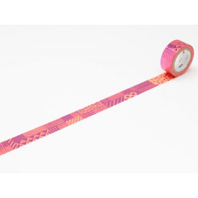 Paper tape for decoration Wash tape mt fab 15mmx5m script