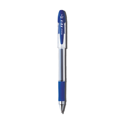 Gel pen Penac FX-1, 0.7mm blue, with cap
