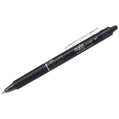 Rollerball pen Pilot Frixion CLICKer 0,7mm, erasable, black