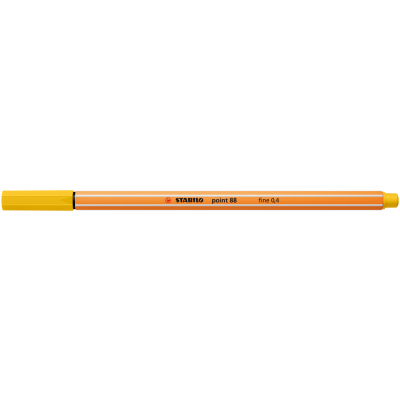 Tindipliiats Stabilo Point 88/44 fineliner 0,4mm, kollane