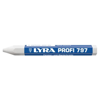 Marker Lyra markeerimiskriit valge, 12cmx12mm läbimõõt
