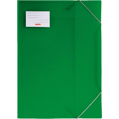 Folder A3 FACT! green, Brunnen