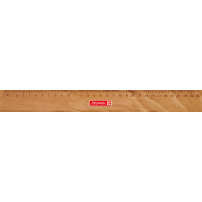 Ruler 30cm wood