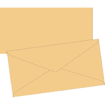 Envelope C65 10pcs honey, Brunnen