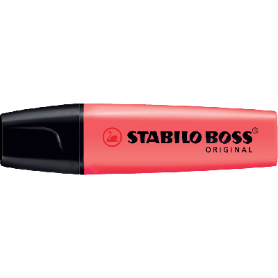 Highlighter 2-5mm, red Stabilo BOSS 70/40