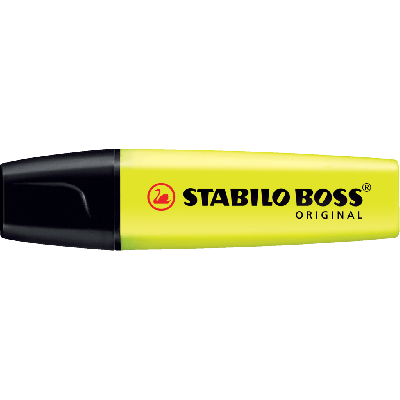 Highlighter 2-5mm, yellow Stabilo BOSS 70/24