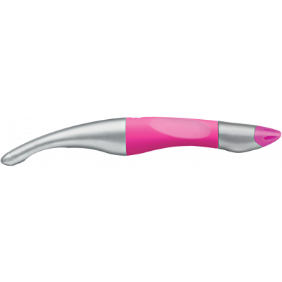 Rollerball pen STABILO EASYoriginal Start metallic/neon pink, for left-handers