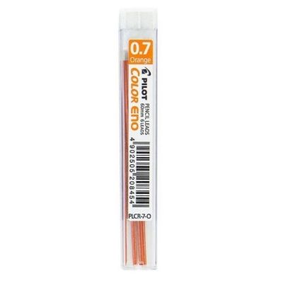 Pencil lead Pilot 0.7 mm Color Eno, orange